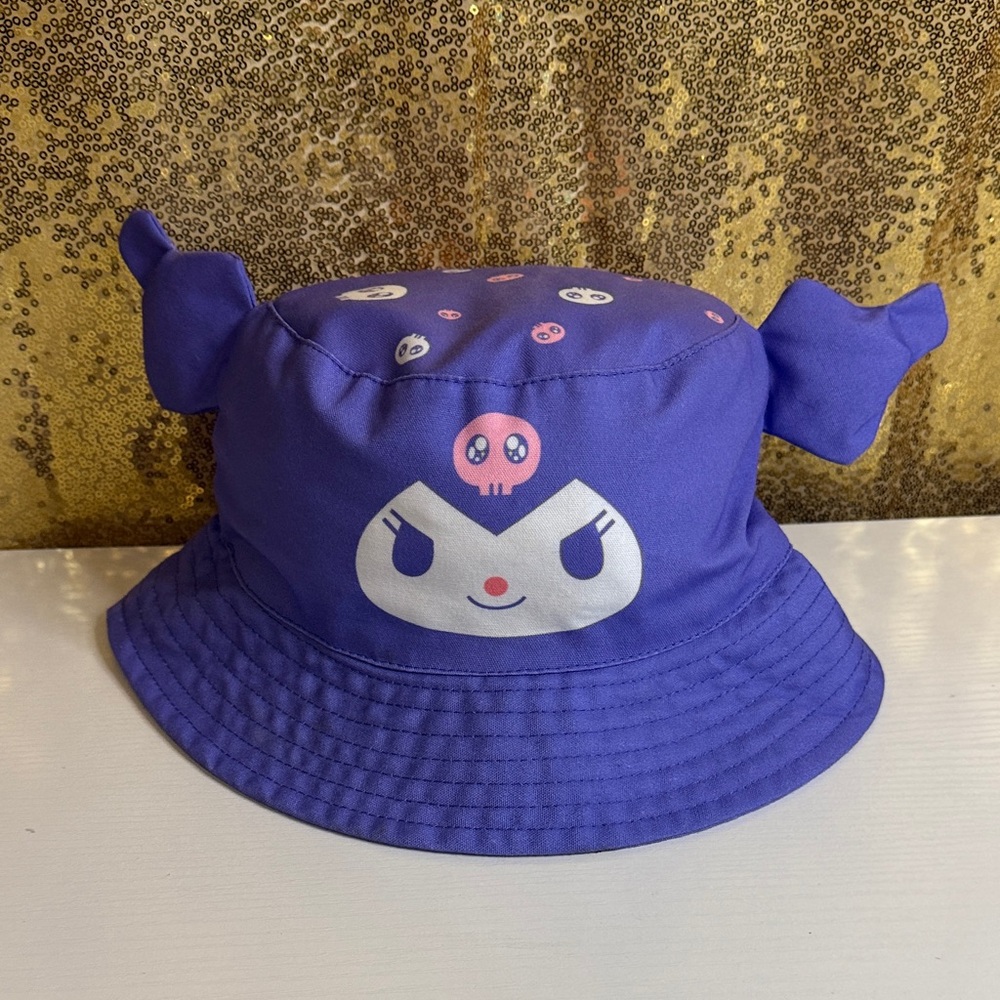 Playful Purple Character Bucket Hat
